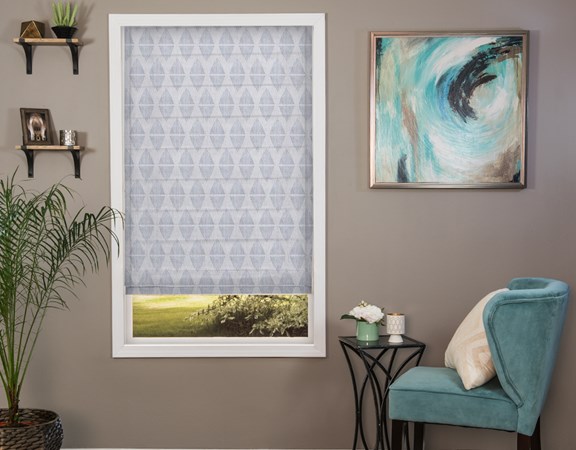 525529 - JB Room Scenes - Roman Shades - Short - Pinnacles-Ash